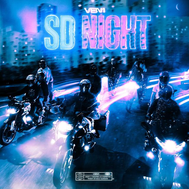 Album cover art for SD Night