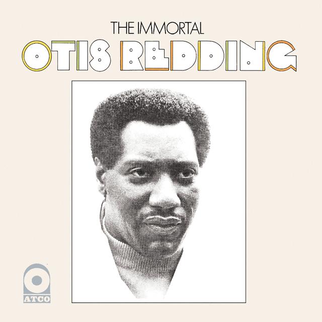 Album cover art for The Immortal Otis Redding