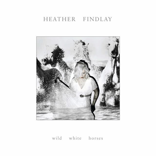 Album cover art for Wild White Horses