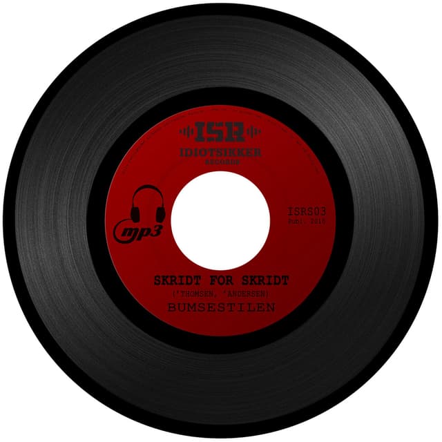 Album cover art for Skridt For Skridt