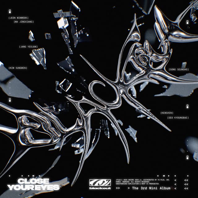 Album cover art for blackout