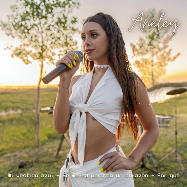 Album cover art for Mi Vestido Azul / Se Me Ha Perdido Un Corazón / Por Qué