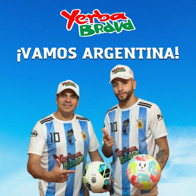 Album cover art for ¡Vamos Argentina!
