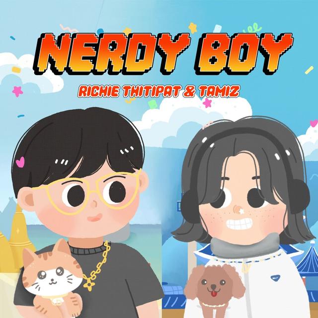 Album cover art for NERDY BOY