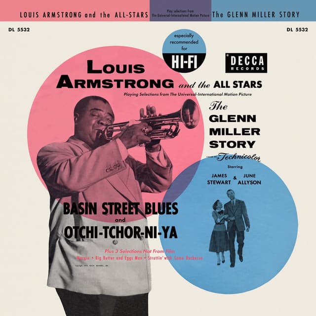 Album cover art for The Glenn Miller Story