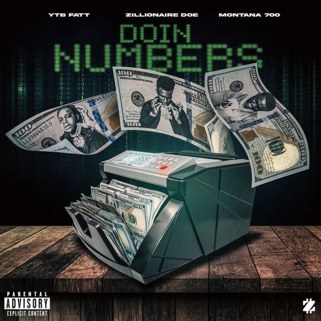 Album cover art for Doin Numbers