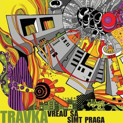 Album cover art for Vreau să simt Praga