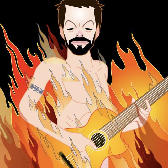 Album cover art for Amar temer partir