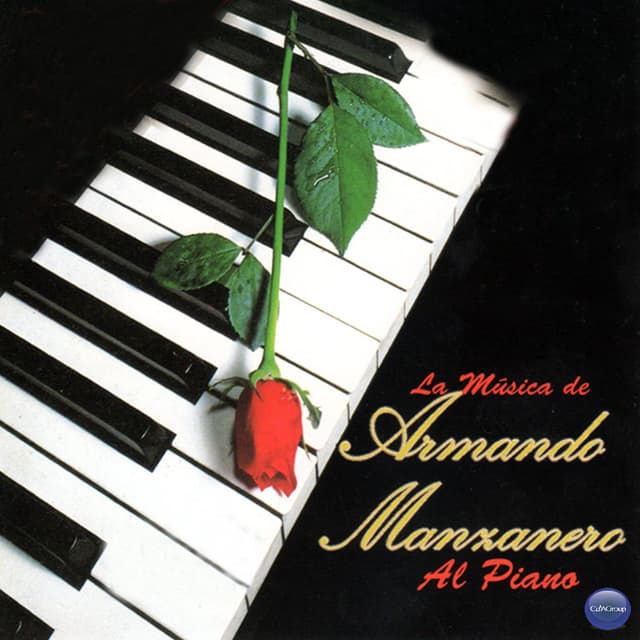 Album cover art for La Musica de Armando Manzanero al Piano