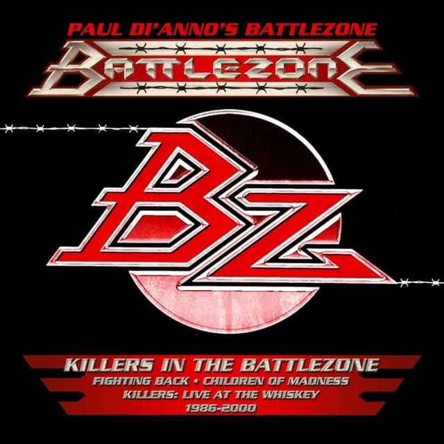 Album cover art for Killers in the Battlezone