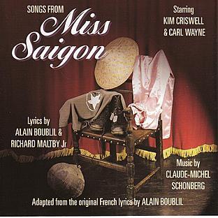 Album cover art for Songs From Miss Saigon