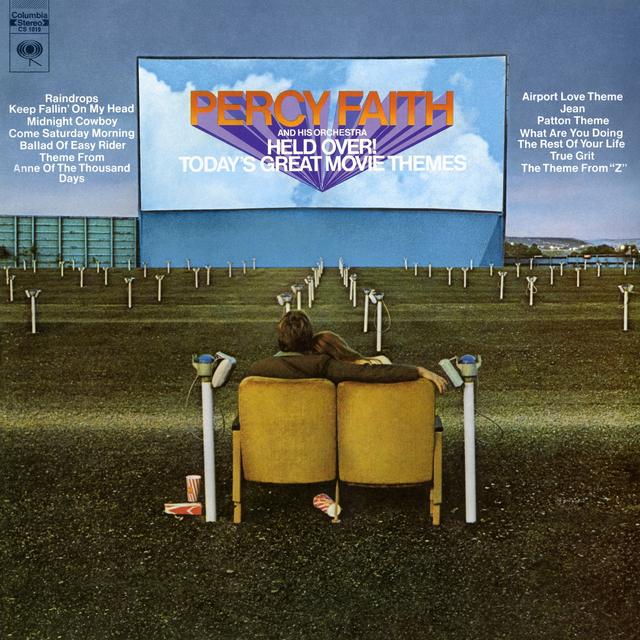 Album cover art for Held Over! Today's Great Movie Themes