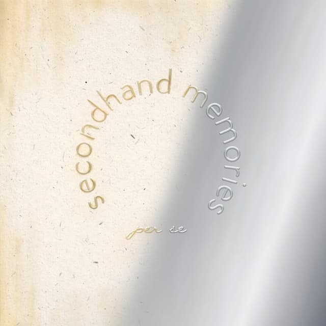 Album cover art for secondhand memories