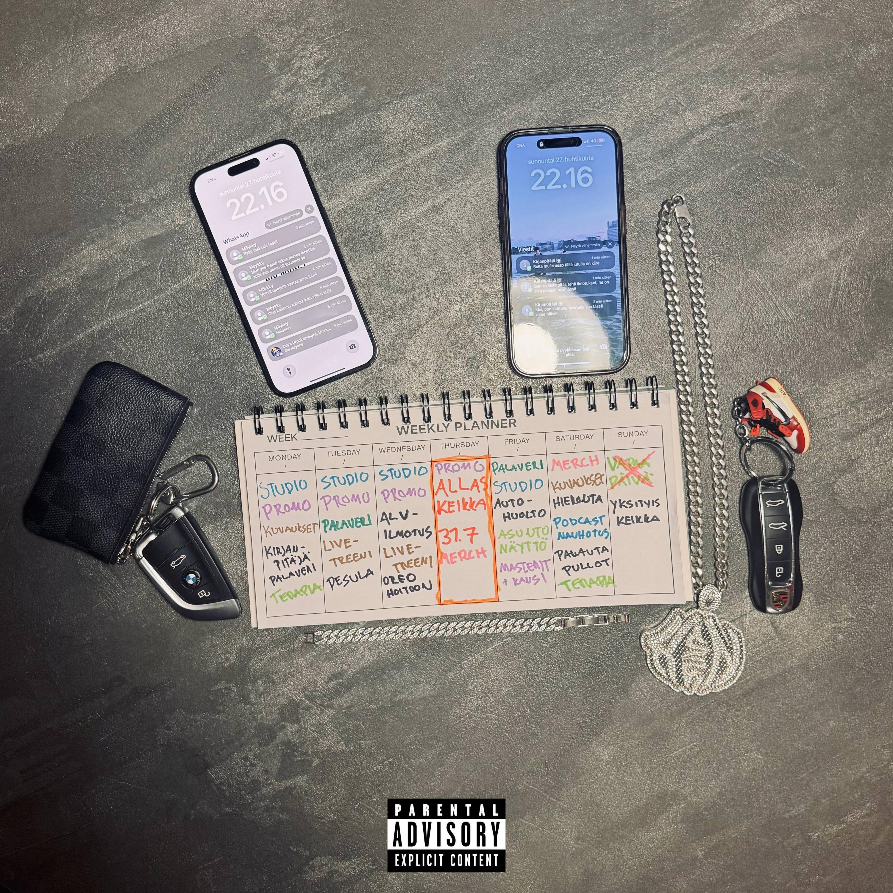 Lyric cover art