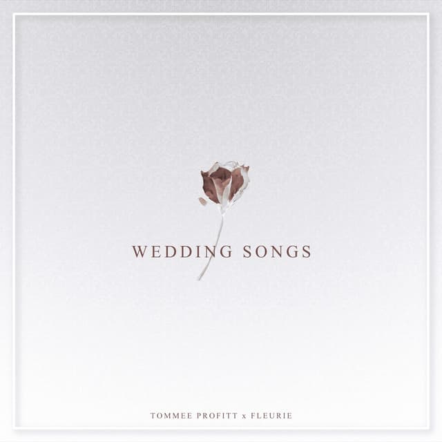 Album cover art for Wedding Songs