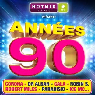 Album cover art for Années 90