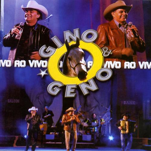 Album cover art for Gino & Geno - Ao Vivo