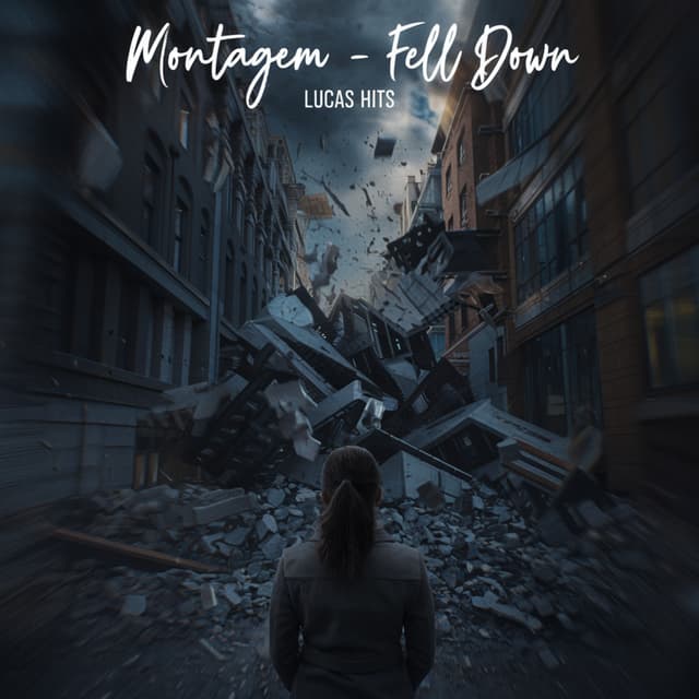 Album cover art for MONTAGEM - FELL DOWN