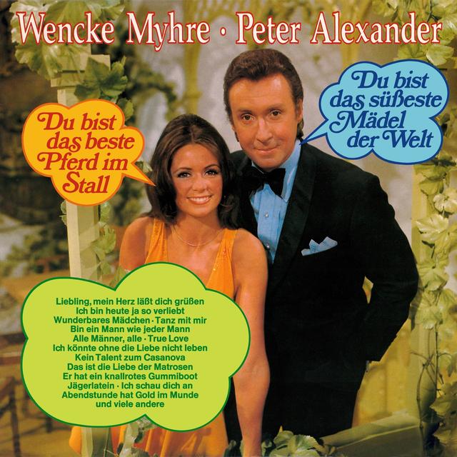 Album cover art for Wencke Myhre & Peter Alexander