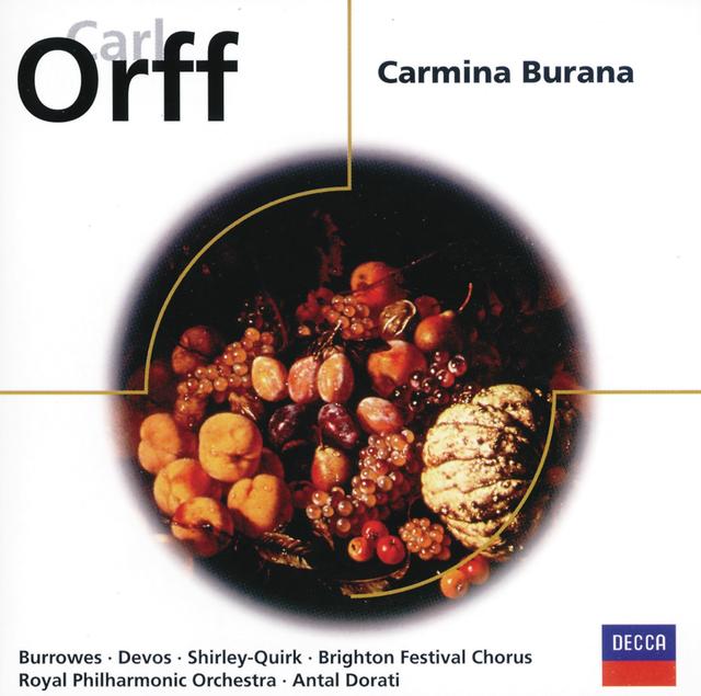 Album cover art for Orff: Carmina Burana