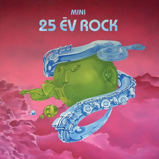 Album cover art for 25 év Rock