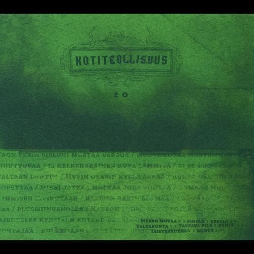 Album cover art for +-0
