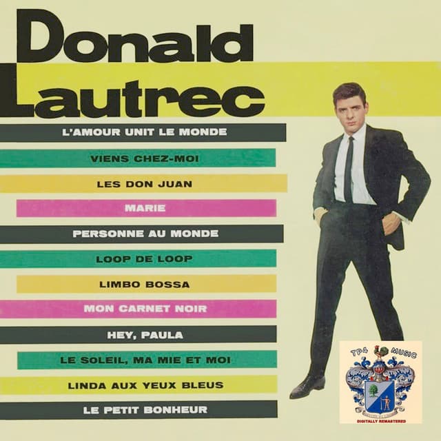 Album cover art for Donald Lautrec