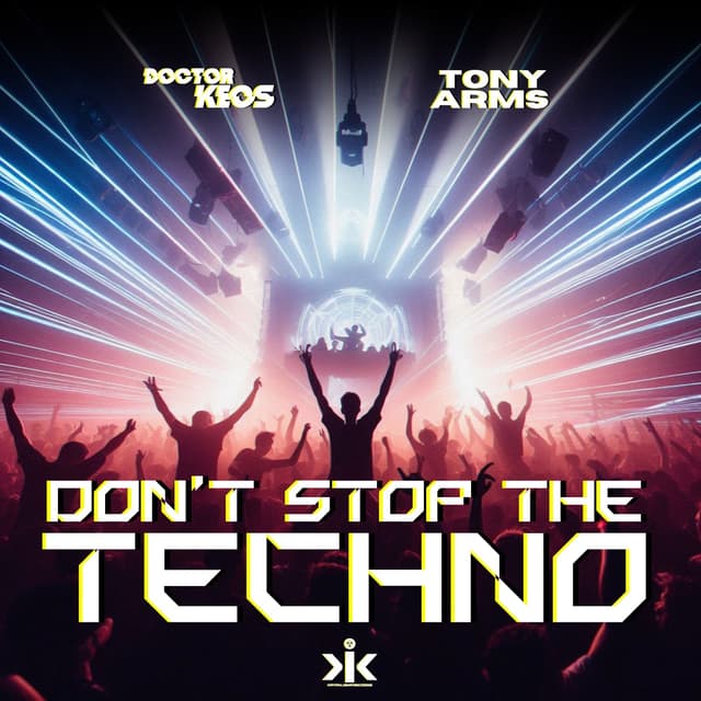 Album cover art for Don’t Stop the Techno