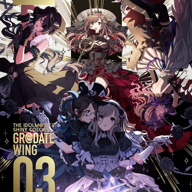 Album cover art for THE IDOLM@STER SHINY COLORS GR@DATE WING 03 (2023 Ver.)