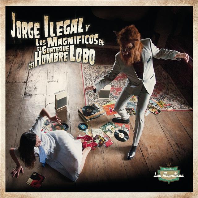 Album cover art for El guateque del hombre lobo