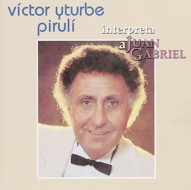 Album cover art for Interpreta a Juan Gabriel