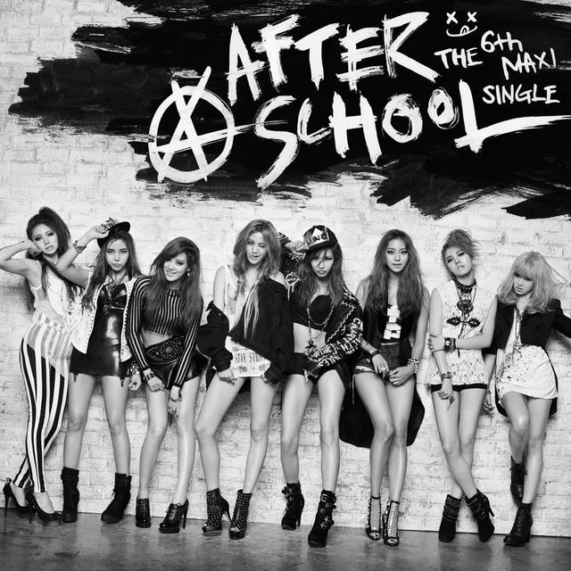 Album cover art for After School The 6th Maxi Single 'First Love'