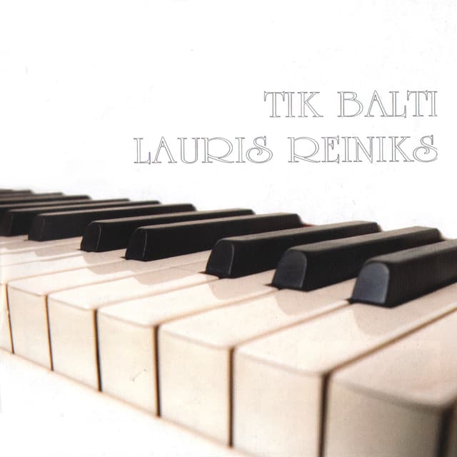 Album cover art for Tik balti