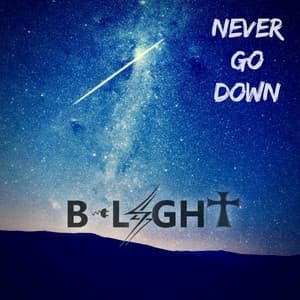 Album cover art for Never Go Down