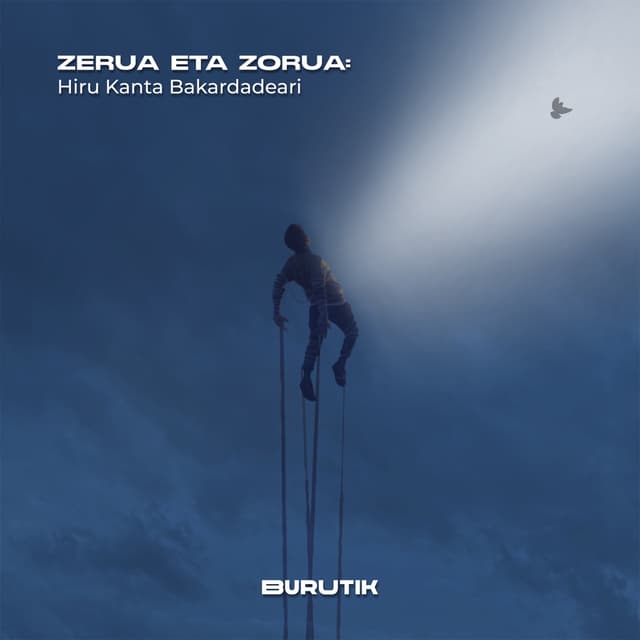 Album cover art for Zerua Eta Zorua: Hiru Kanta Bakardadeari