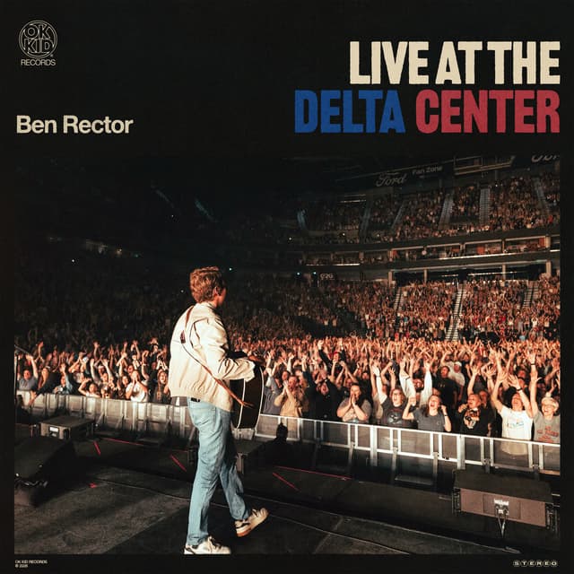 Album cover art for Live at the Delta Center