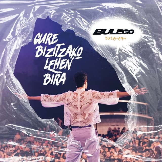 Album cover art for Gure Bizitzako Lehen Bira (Zuzenean)