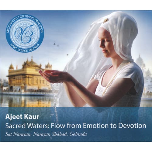Album cover art for Sacred Waters