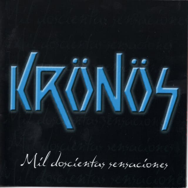 Album cover art for Mil doscientas sensaciones