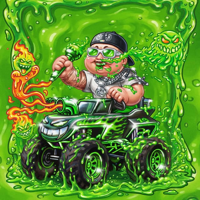 Album cover art for EL MOCO VERDE