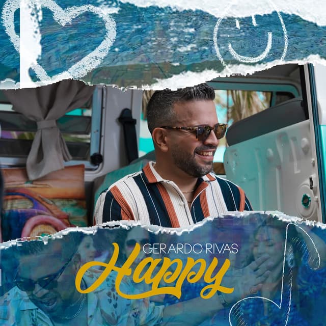 Album cover art for Happy
