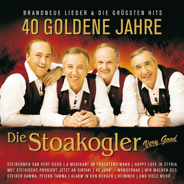 Album cover art for 40 Goldene Jahre