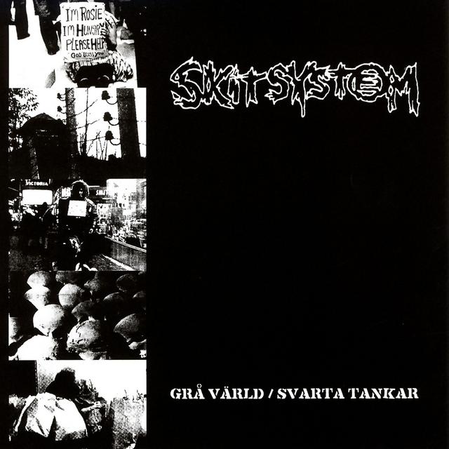 Album cover art for Grå Värld / Svarta Tankar