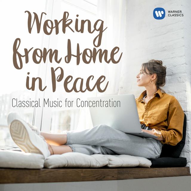 Album cover art for Working from Home in Peace: Classical Tunes for Concentration
