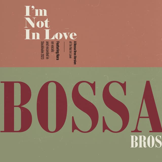 Album cover art for I'm Not In Love