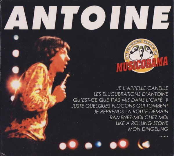Album cover art for Les Concerts Inédits de Musicorama