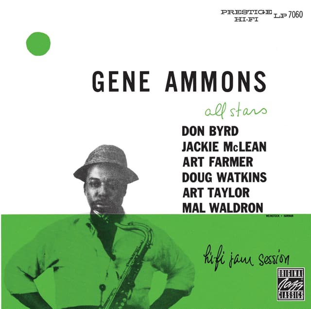 Album cover art for Jammin' With Gene