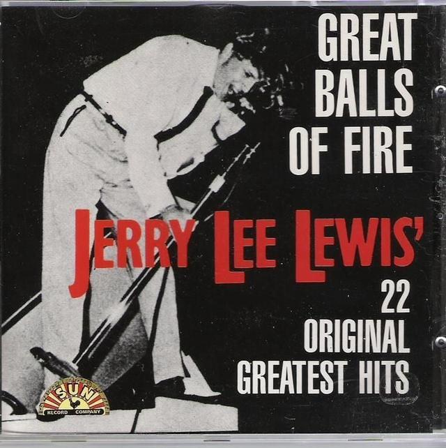 Album cover art for Great Balls of Fire - 22 Original Greatest Hits