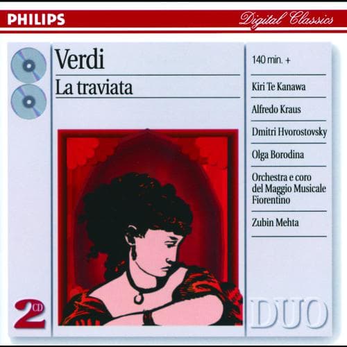 Album cover art for Verdi : La Traviata