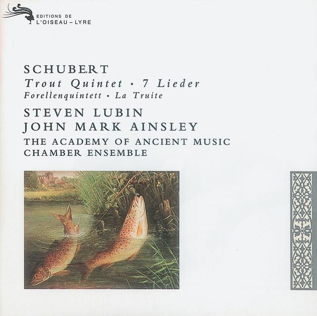 Album cover art for Schubert: 'Trout' Quintet/7 Lieder
